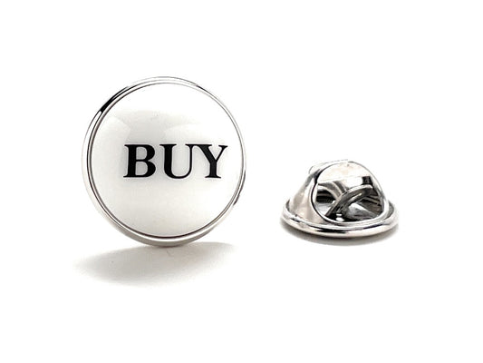 Pin with 'BUY' text on a white background