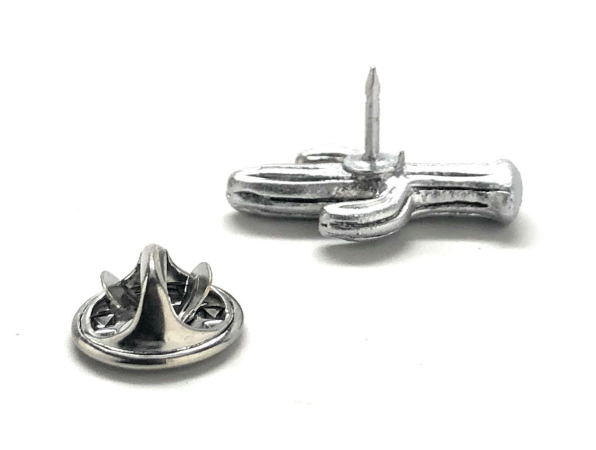 Southwest cactus lapel pin with butterfly clasp – JayPins