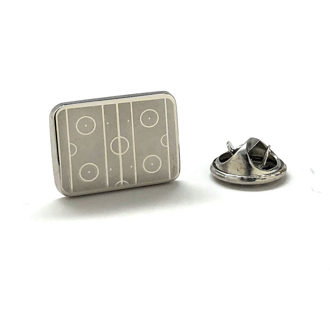 Ice Hockey Rink Lapel Pin | Unique Gift for Hockey Fans