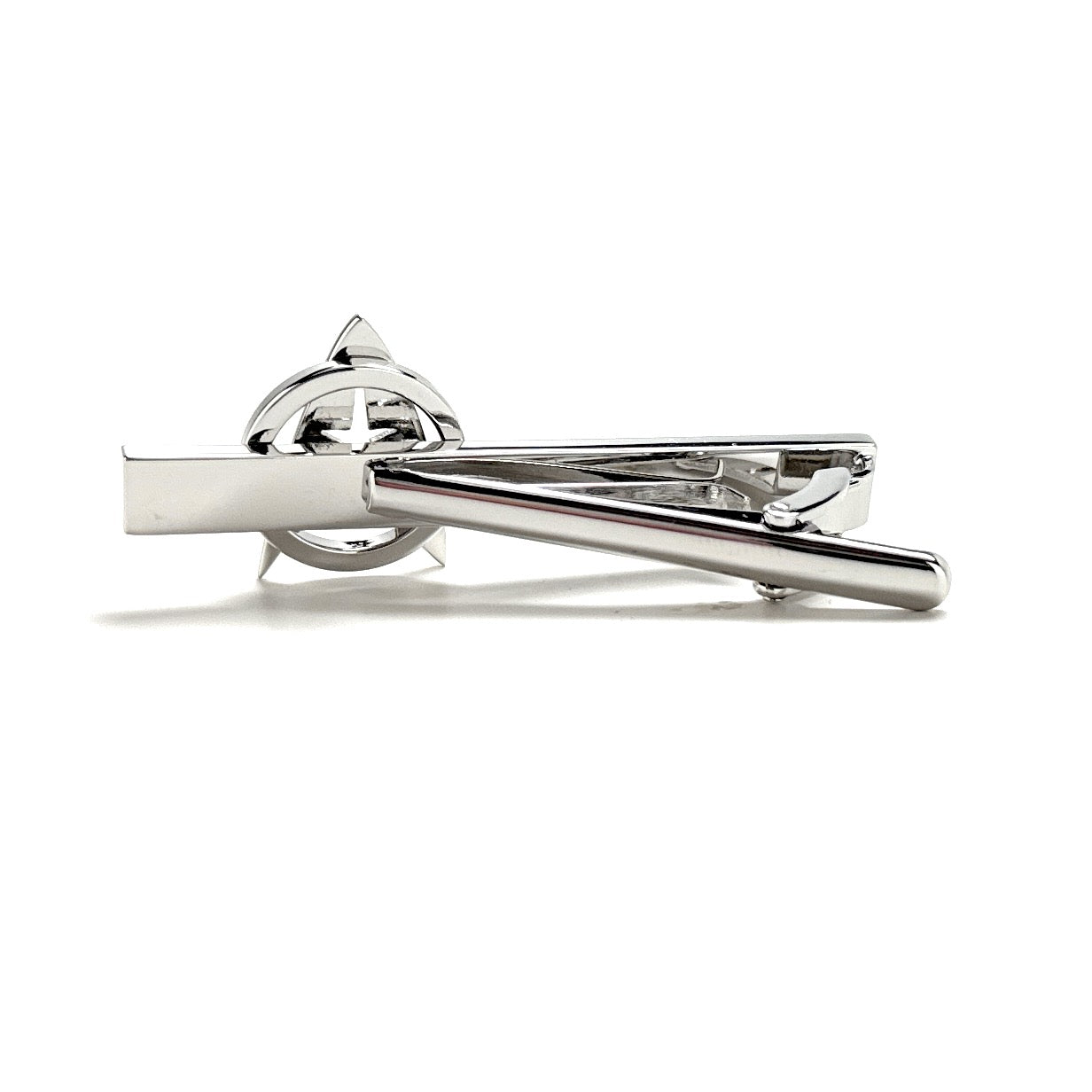 Star Trek Officer Emblem Tie Bar Silver Space Badge Star Trek Cosplay SI FI Wear Starfleet Academy Enamel Tie Clip