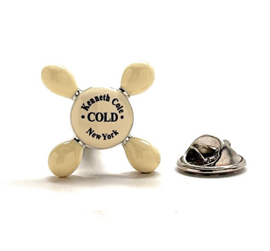 Pin with 'Kamen Rider Cold New York' text on a white background