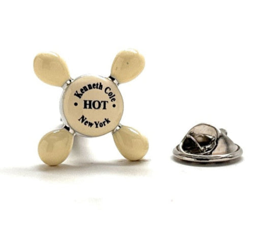 Pin with 'Kenny & Co.' branding on a white background