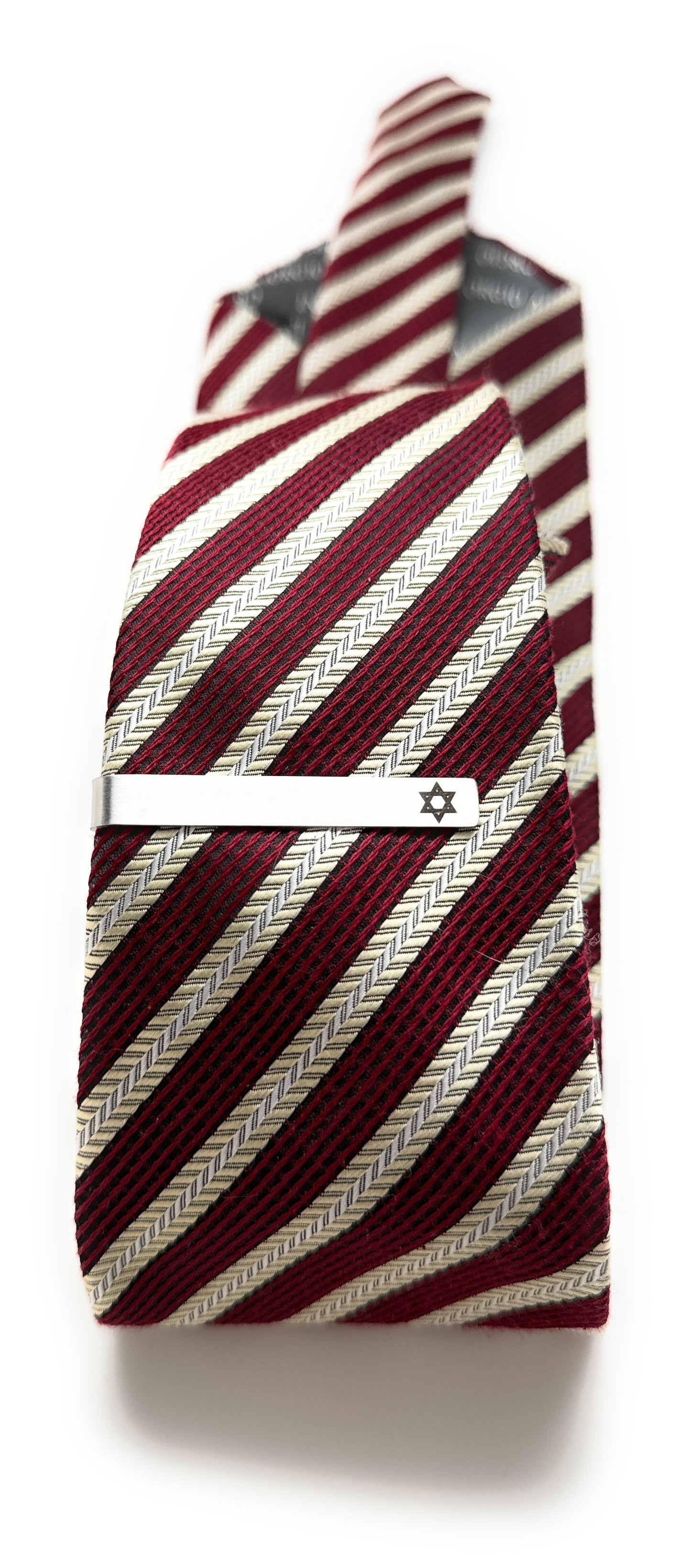 Star of David Tie Bar Jewish Tie Clip Shield of David Jewish Judaism Symbol Magen David Tie Clip