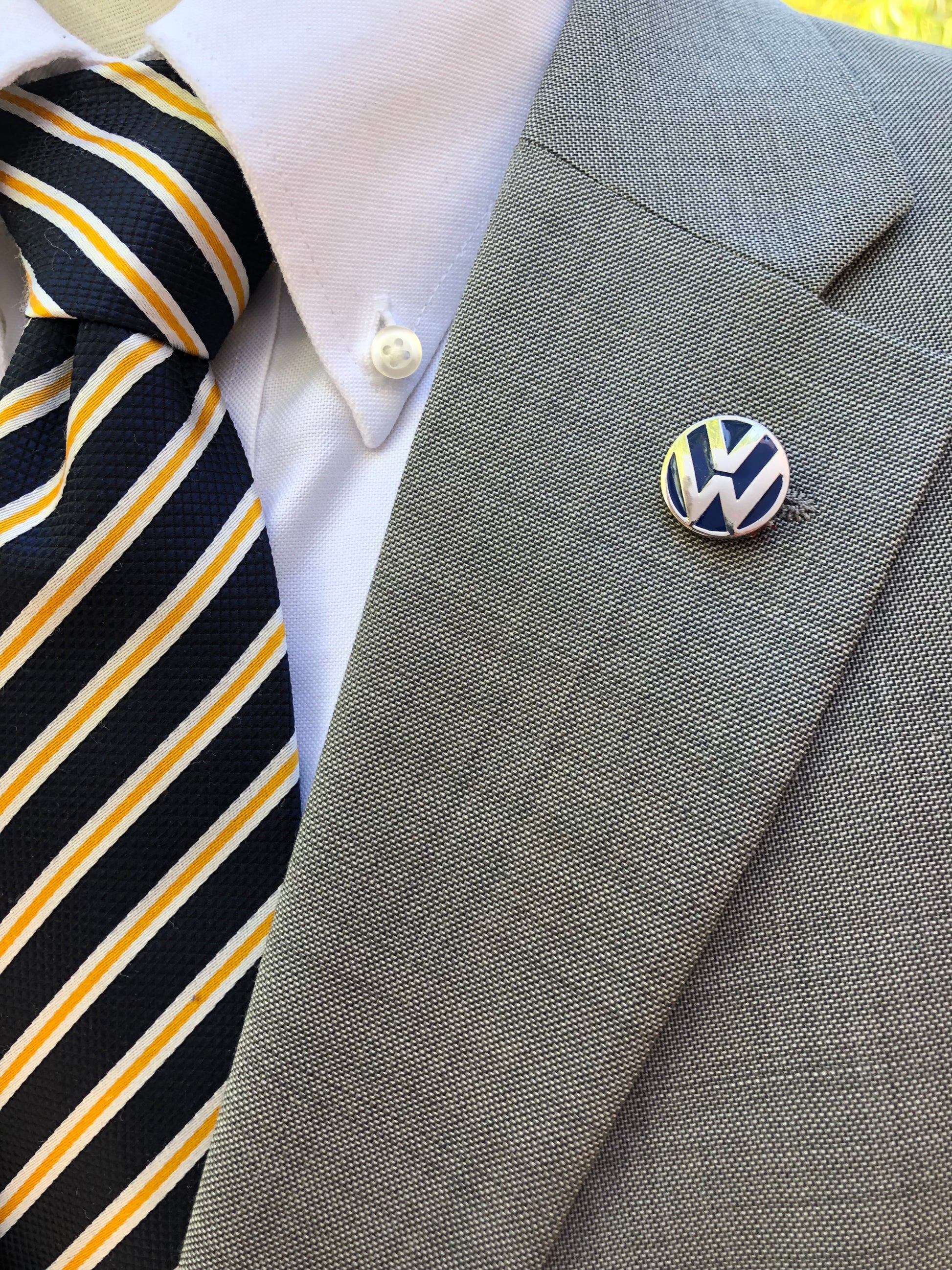 VW Lapel Pin Car Emblem Enamel Pin 