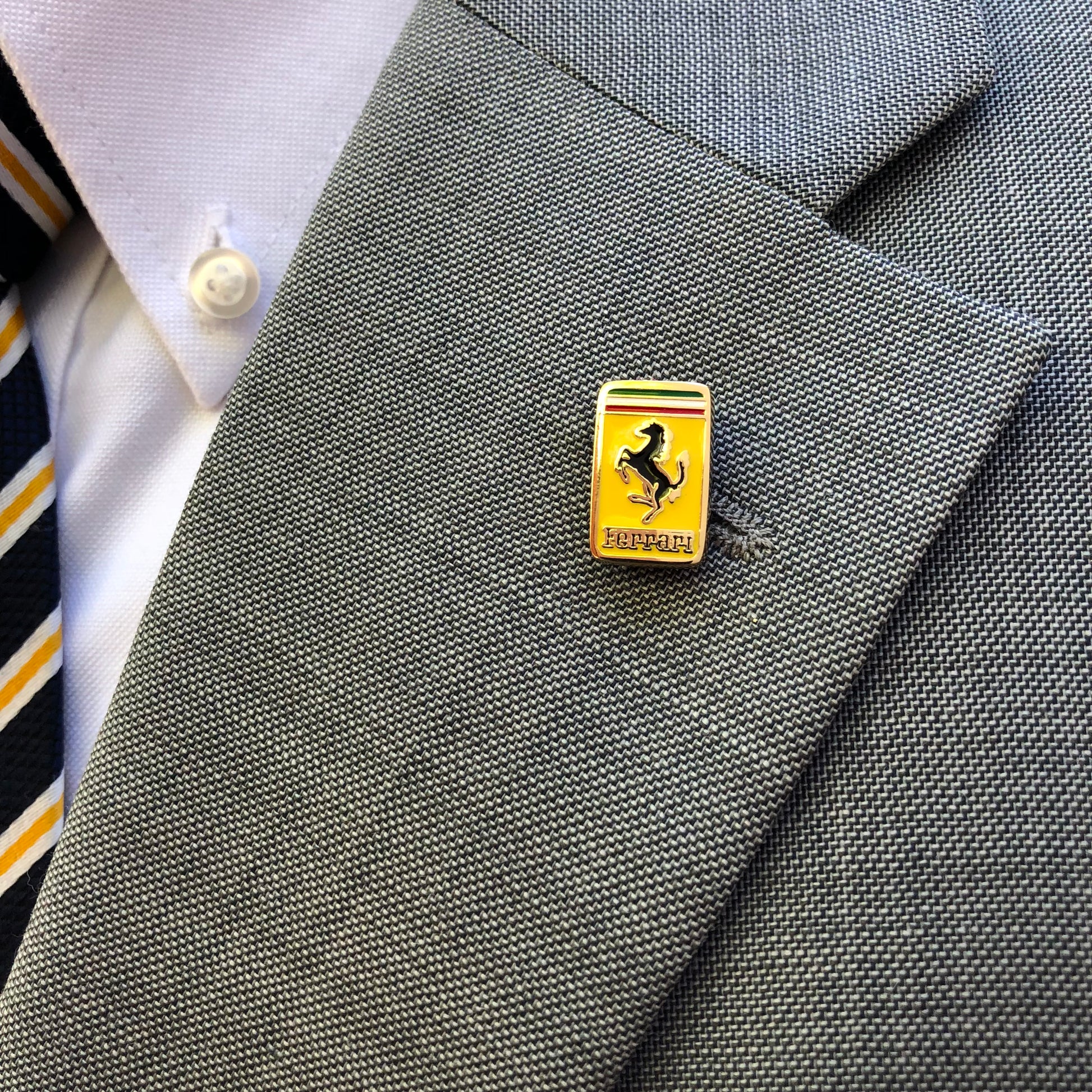 Ferrari Logo Lapel Pin suite 