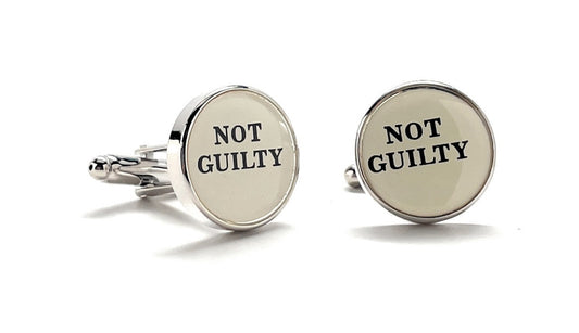 Lawyer Cufflinks Not Guilty Trial Attorney Gift Lawyer Gift Judge Lawyer Cuffs Links Court Verdict Prosecutor Court Clerk Retirement