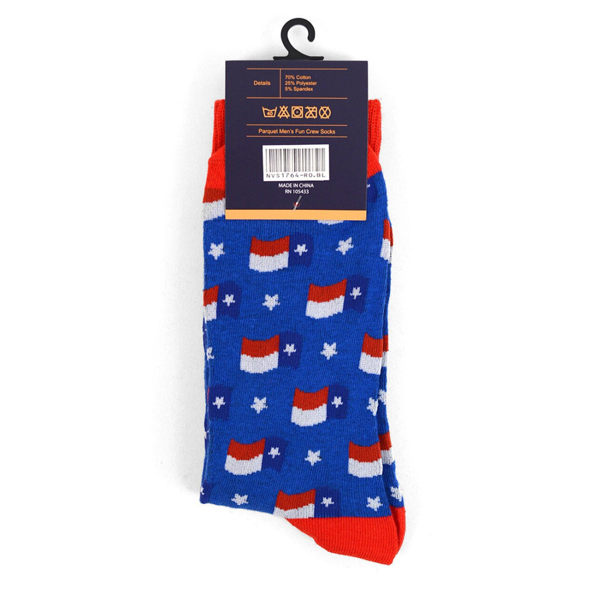 Fun Socks Men's Texas State Flag Novelty Socks Personalized Socks Dad Gifts Cool Socks Texas Socks Gift Cool Gift