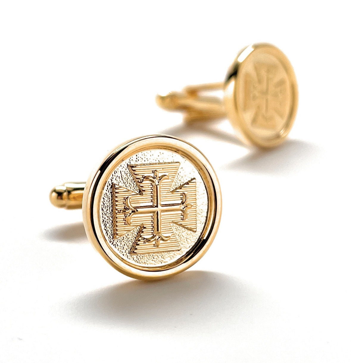 Bottoni Cross Cufflinks Christian Gifts Gold Design Religious Gifts Catholic