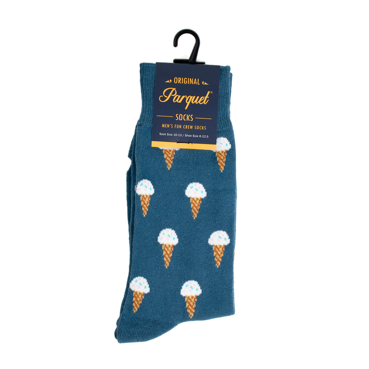 Fun Socks Men's Ice cream Novelty Socks Ice Cream Cones For Everyone Dad Gifts Cool Socks