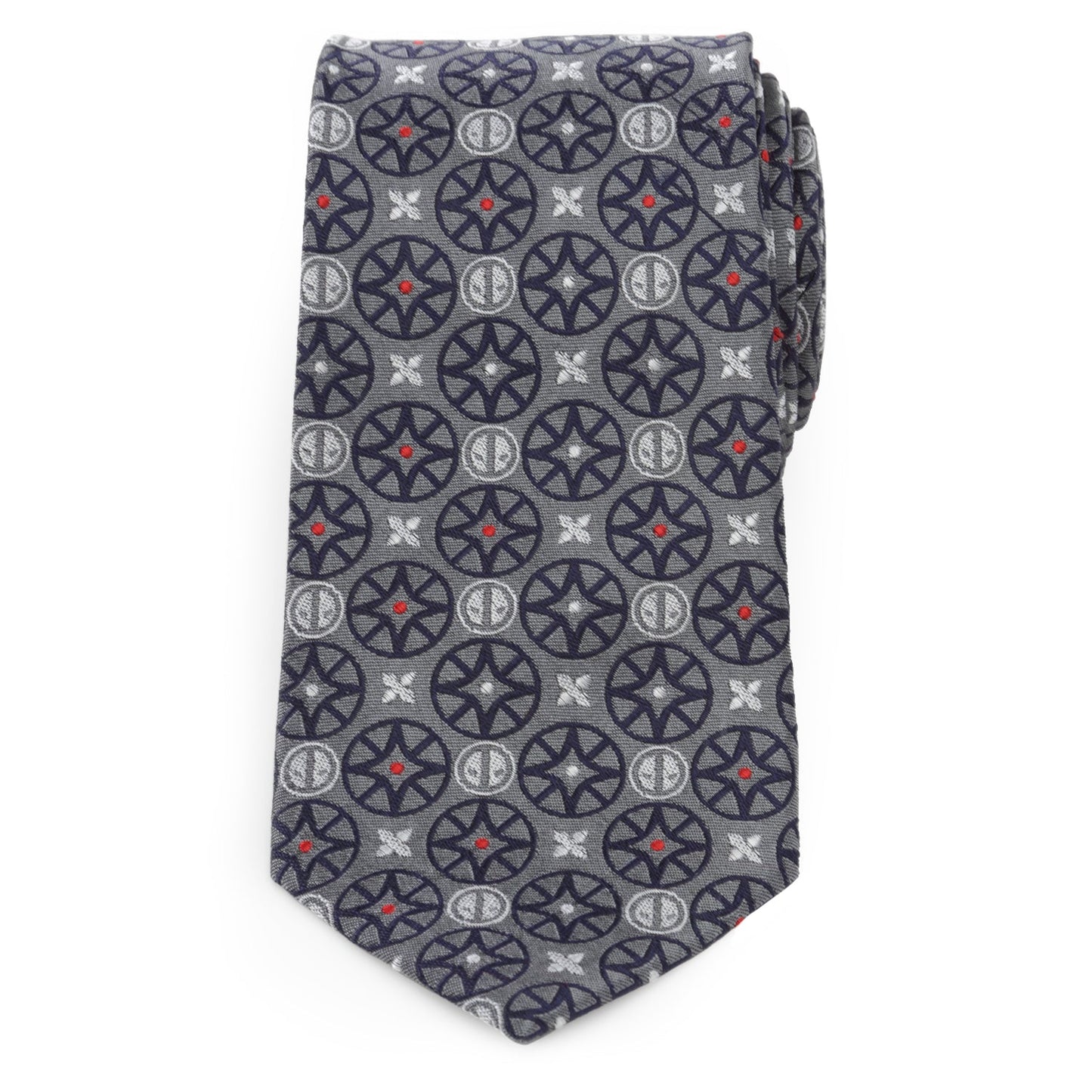 Marvel Deadpool Gray Men's Tie