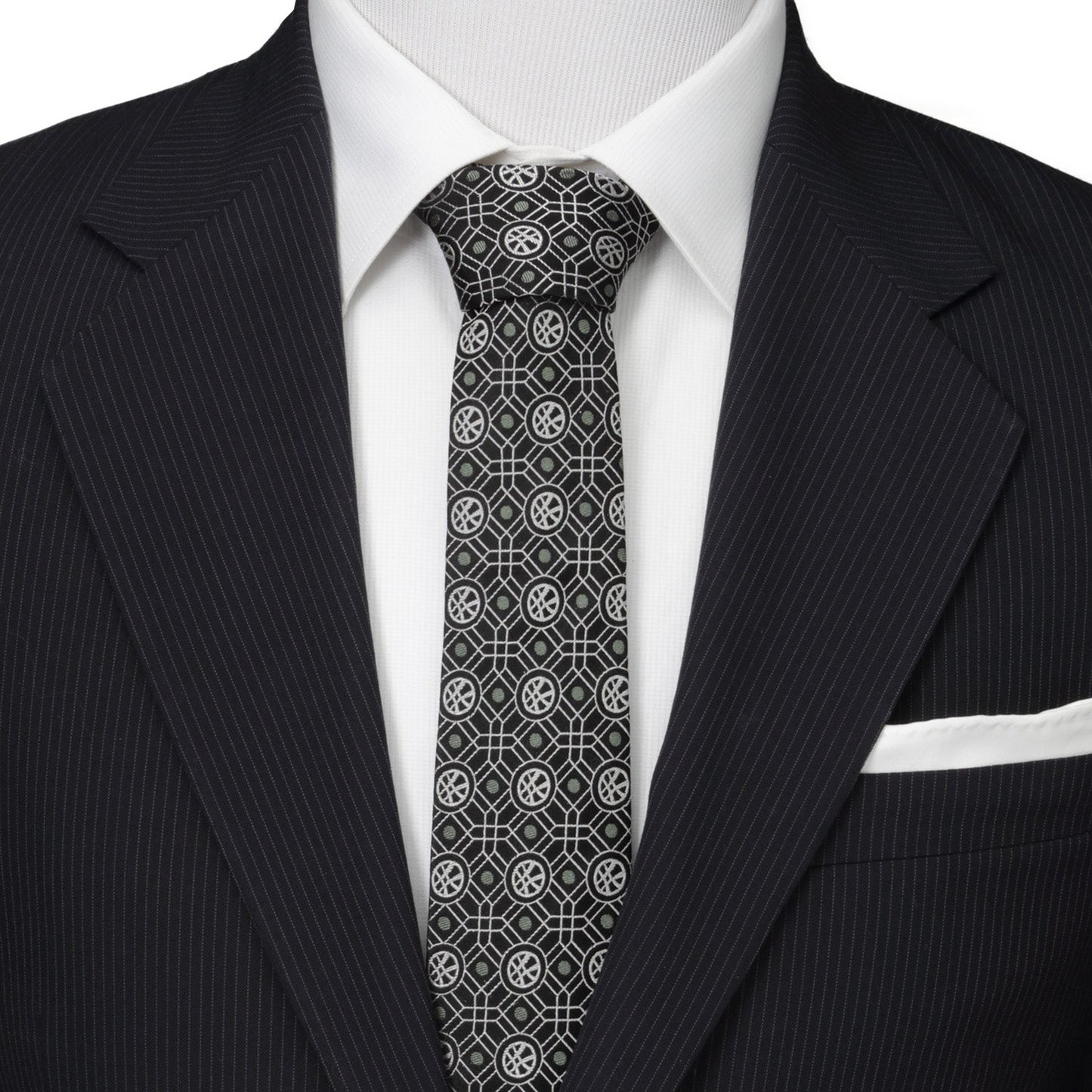 Marvel Doctor Strange Men's Black Tie