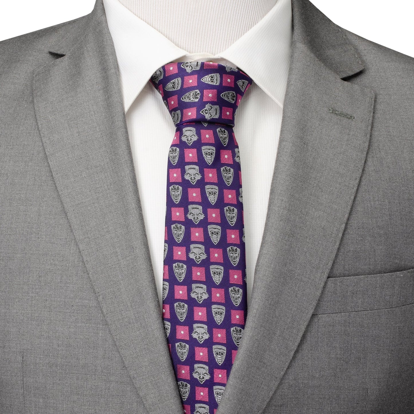 Marvel Guardian's of the Galaxy Purple Men's Tie