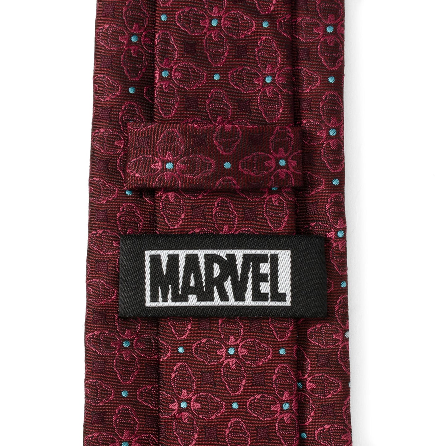 Marvel Iron Man Burgundy Multi Men's Tie