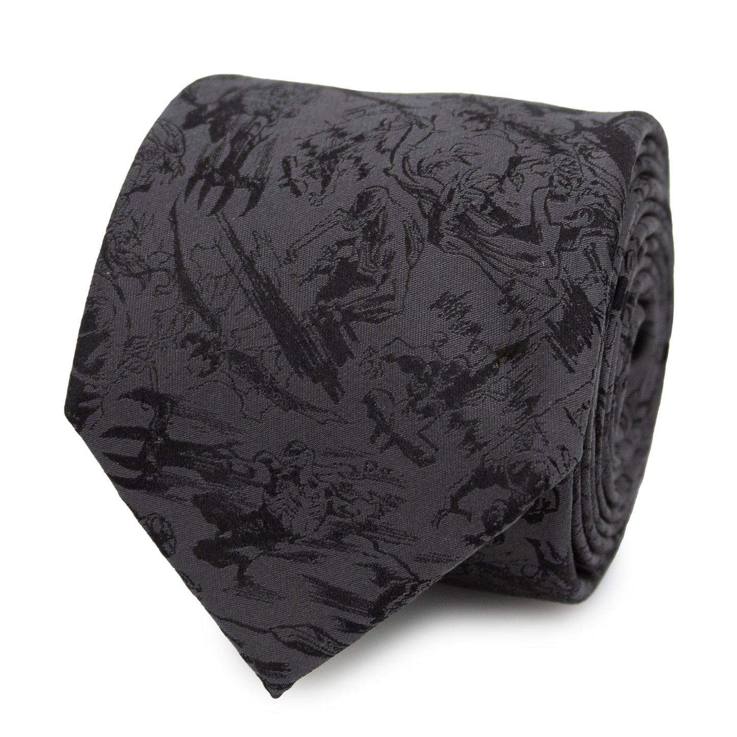 Venom Dark Gray Action Men's Tie