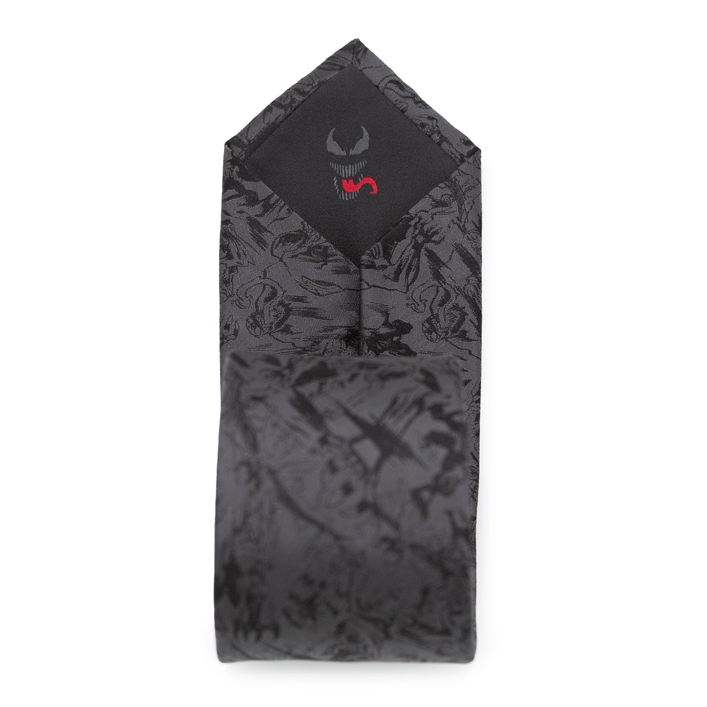 Venom Dark Gray Action Men's Tie