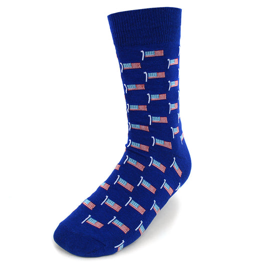 America Flag Novelty Socks USA Flag Socks Cool Socks Funny Groomsmen Socks American Flag Crew Socks