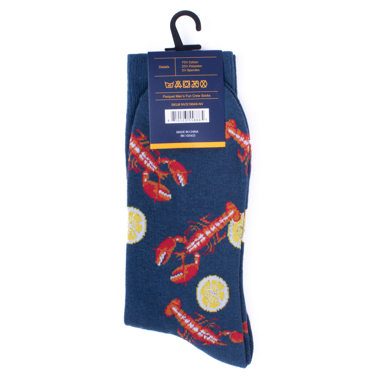 Lobster Lover Socks Novelty Sock Funny Socks Lobster Dinner Food Theme Socks Fun Gifts Mens Socks Funny Groomsmen Socks Maine Lobster