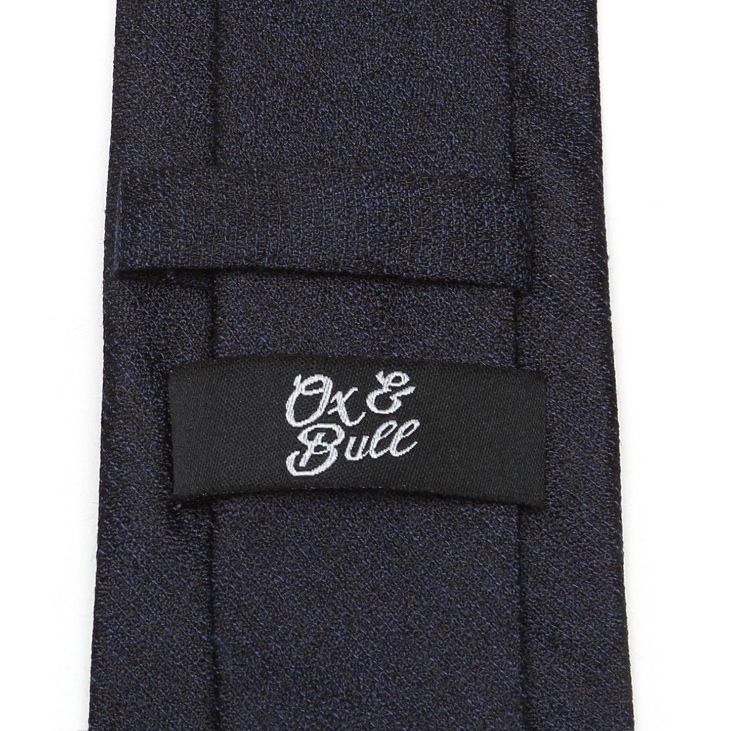 Heathered Blue Wool Men's Tie