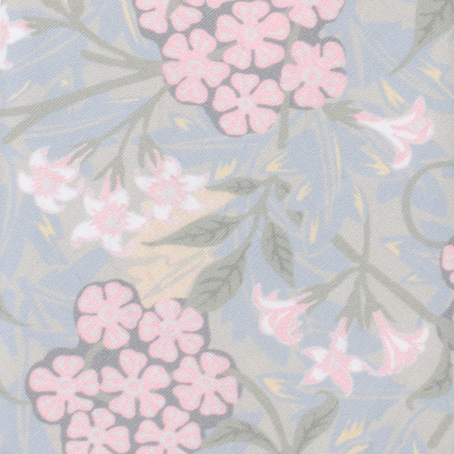 Light Blue Floral Men's Tie