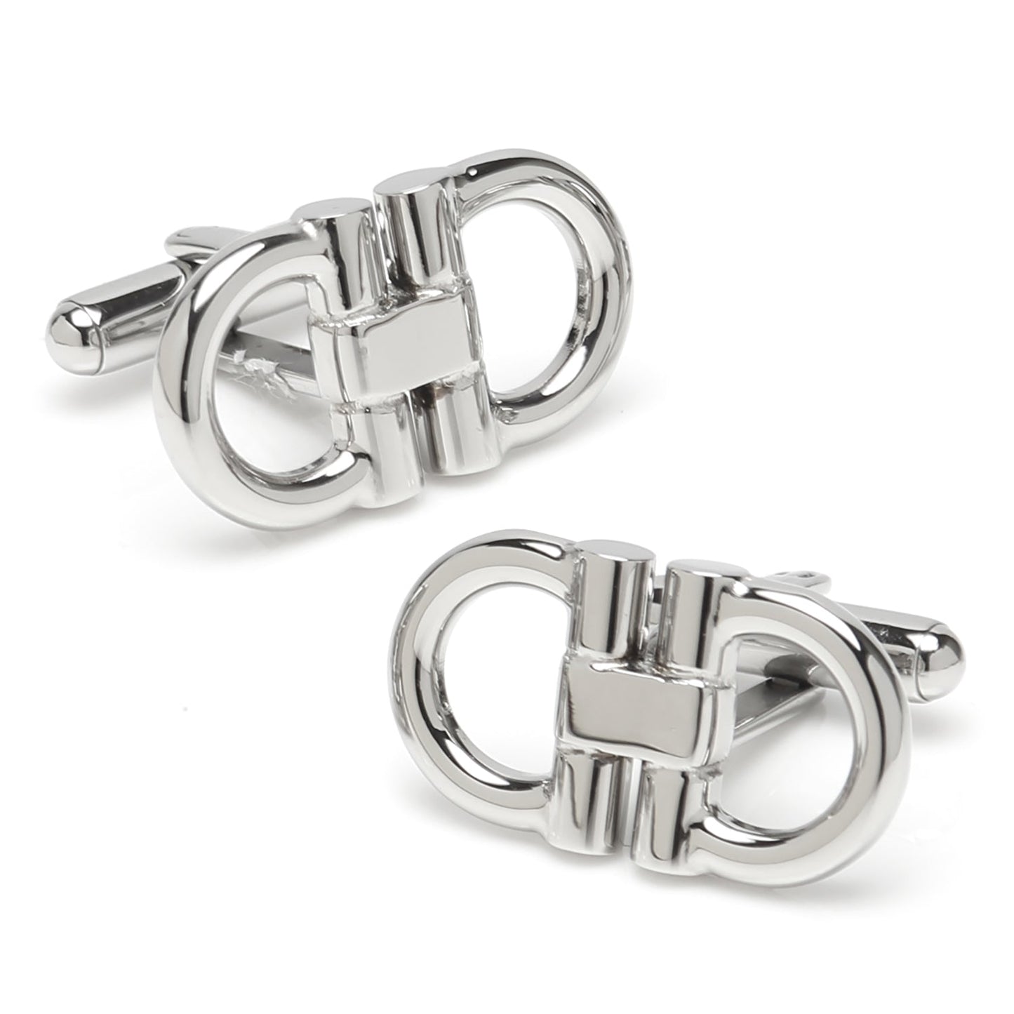 Horse Bit Stainless Steel Cufflinks