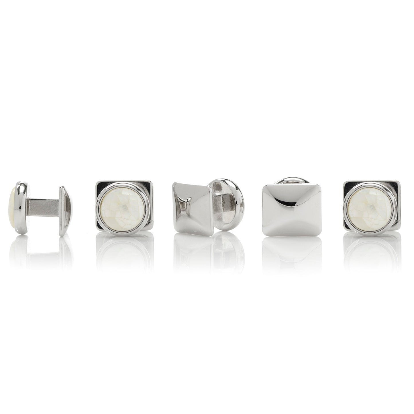 Mosaic Mother of Pearl 5-Stud Set
