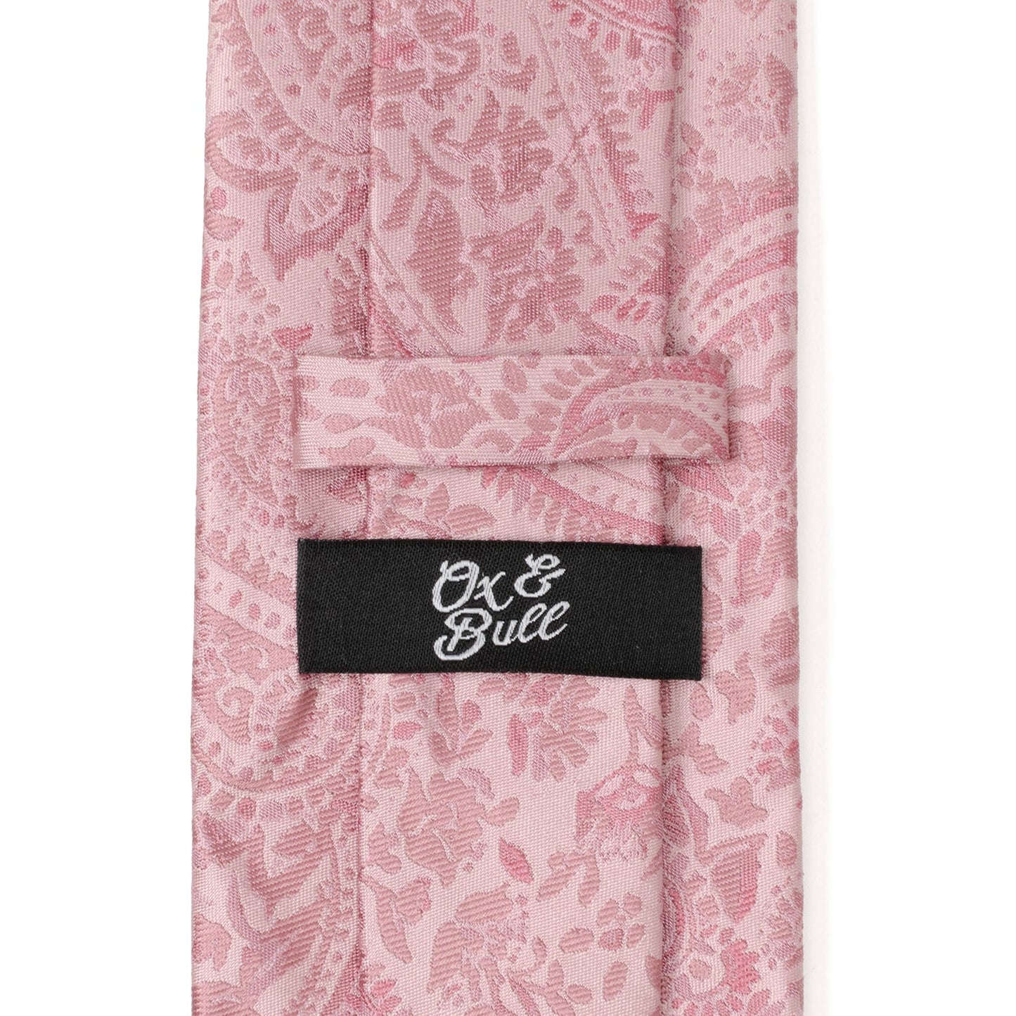 Blush Paisley Men's Tie