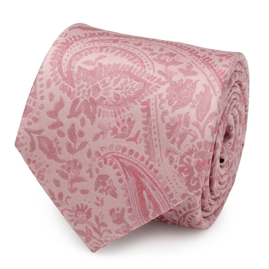 Blush Paisley Men's Tie