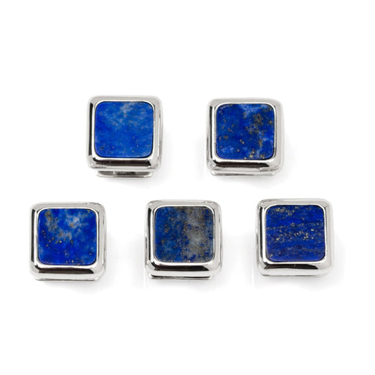 Sterling Silver and Lapis JFK Presidential Studs