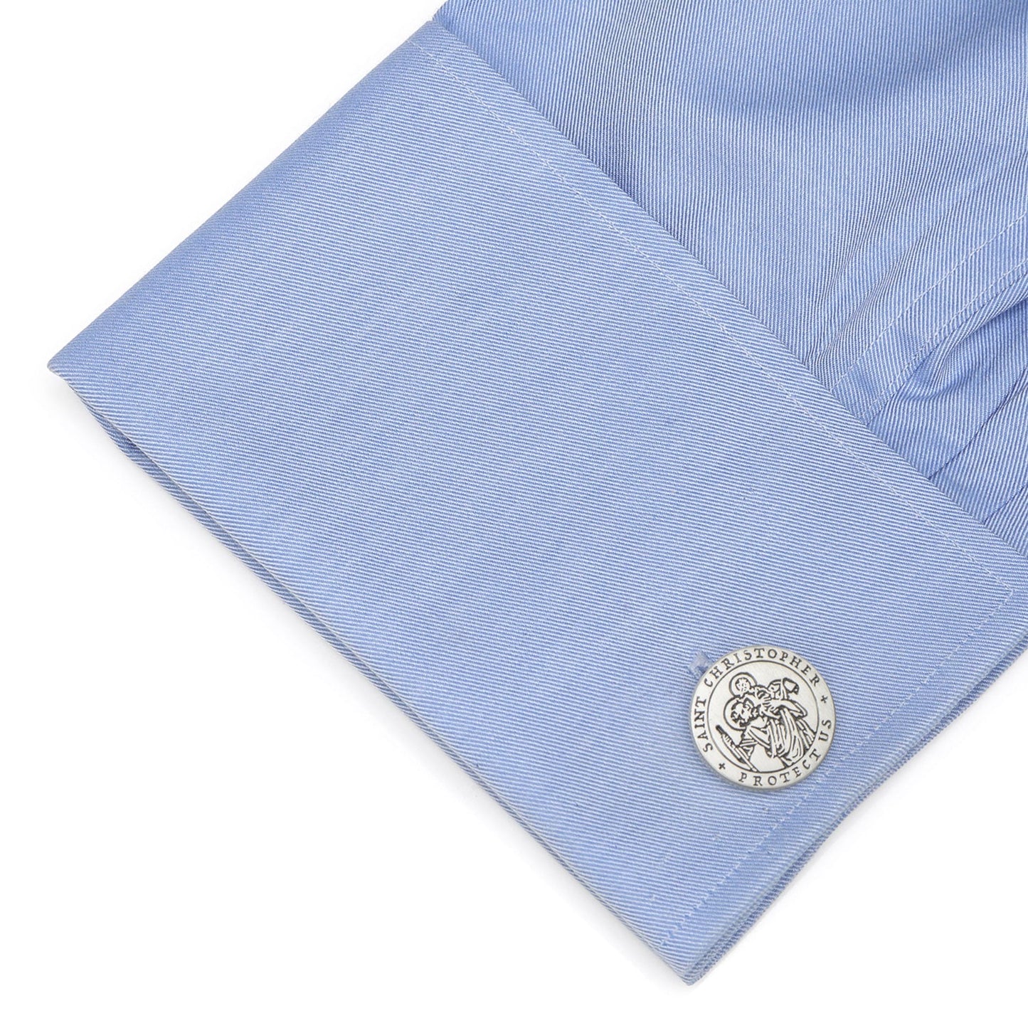 St. Christopher Amulet Cufflinks