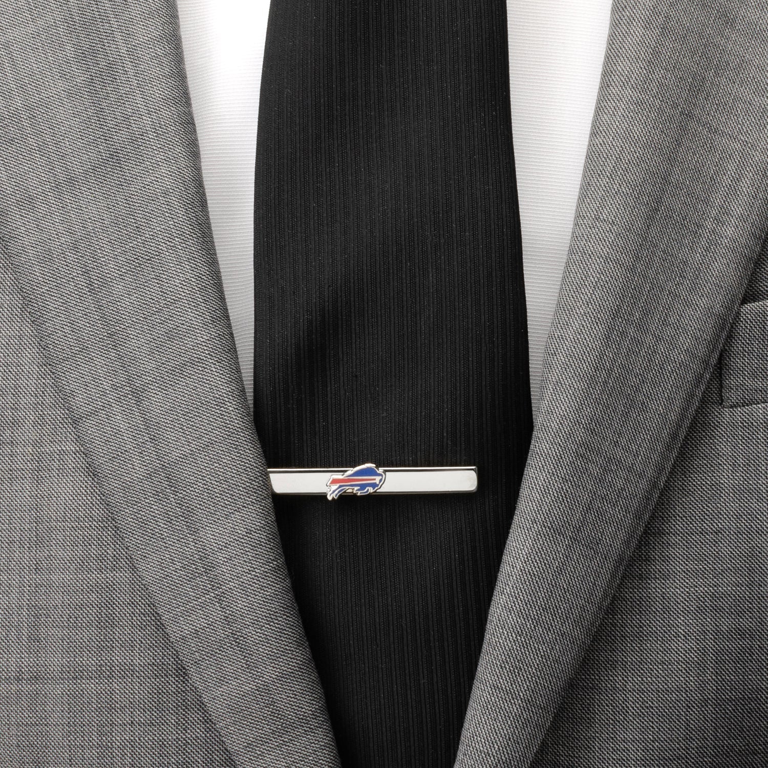 NFL Buffalo Bills silver tie clip with enamel team logo – JayPins