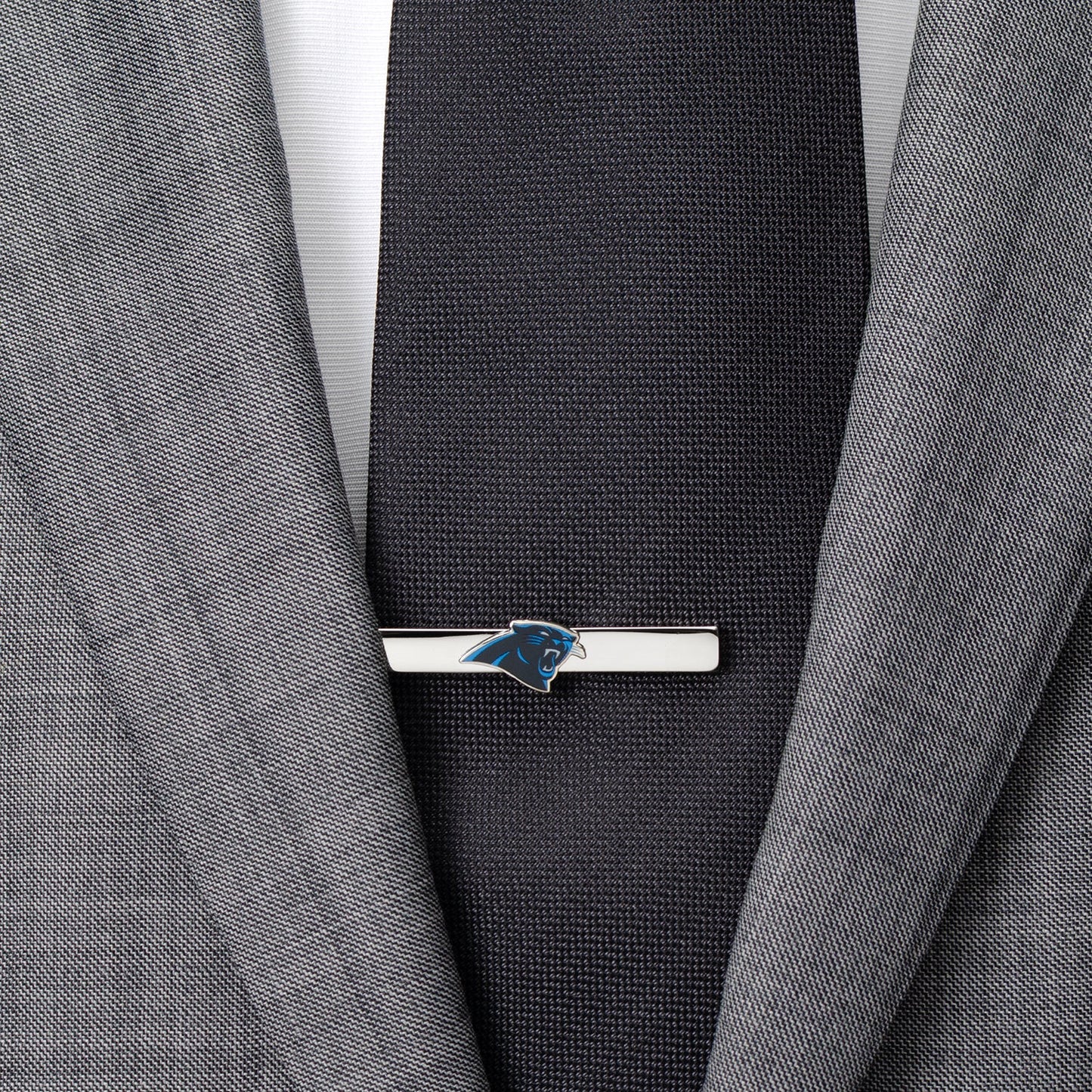 NFL Carolina Panthers silver tie clip with enamel team logo – JayPins