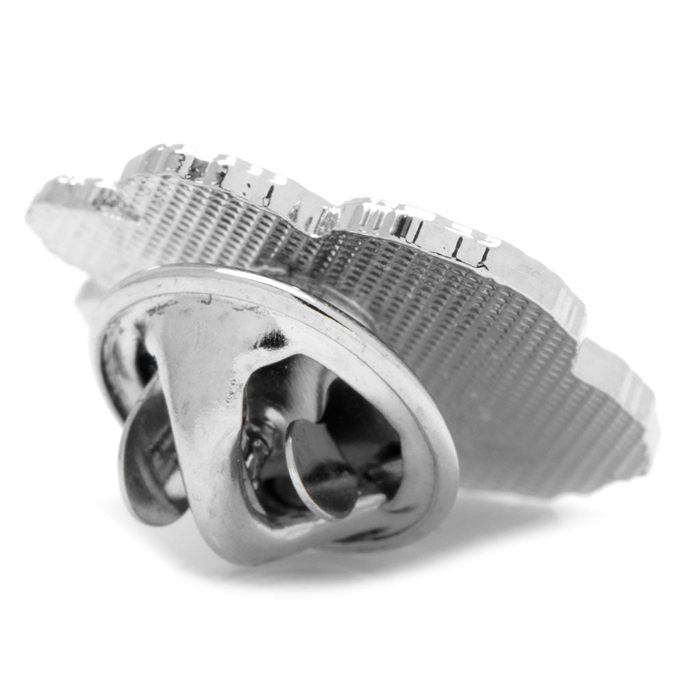 Metallic socket on a white background