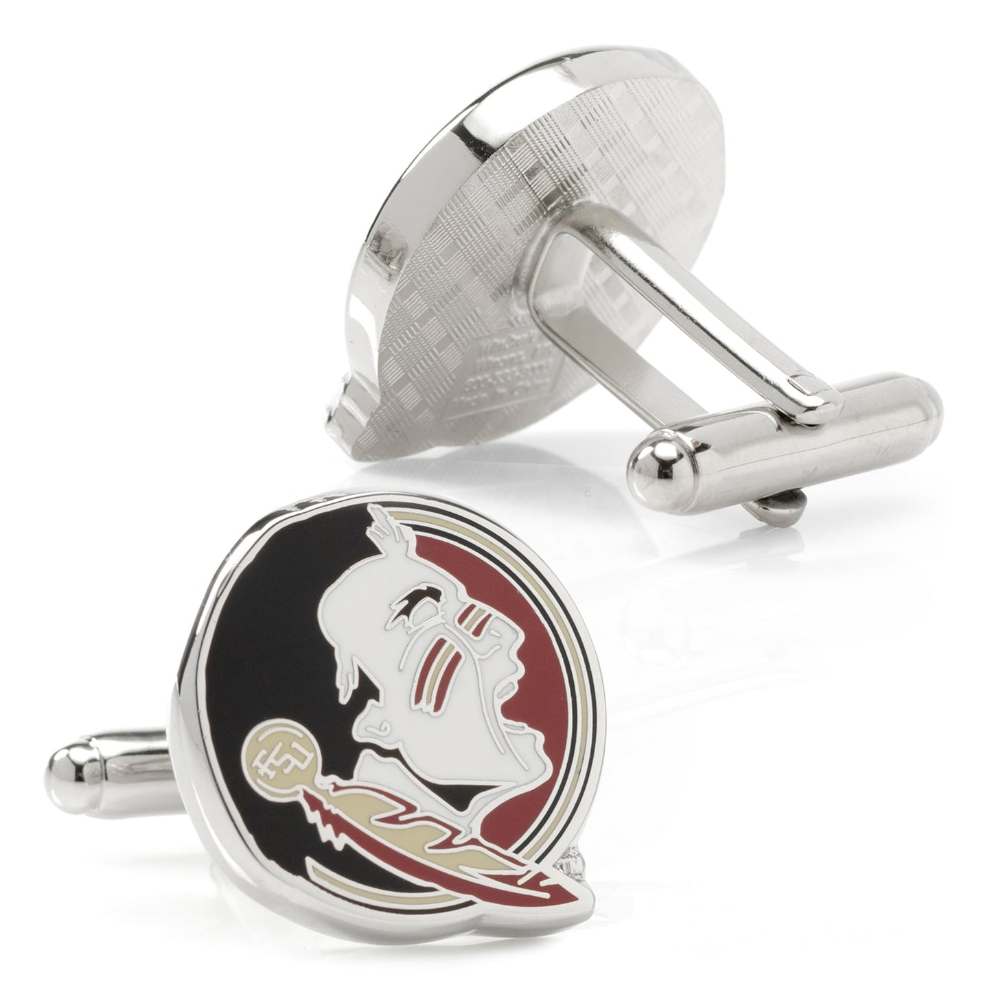 NCAA Florida State Seminole Head Cufflinks