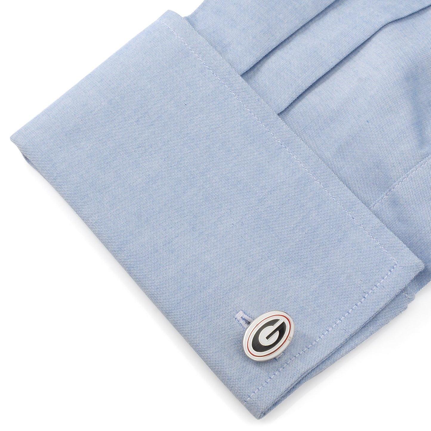 NCAA University of Georgia Bulldog Cufflinks and Lapel Pin Gift Set