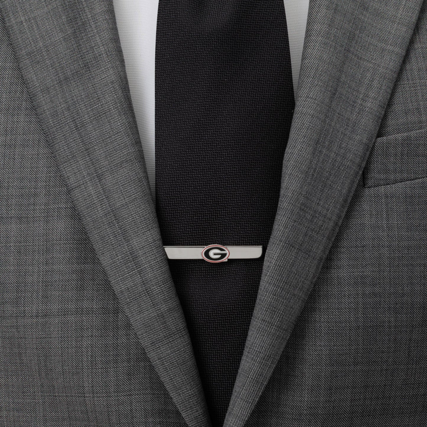 NCAA University of Georgia Bulldogs Cufflink and Tie Clip Gift Set