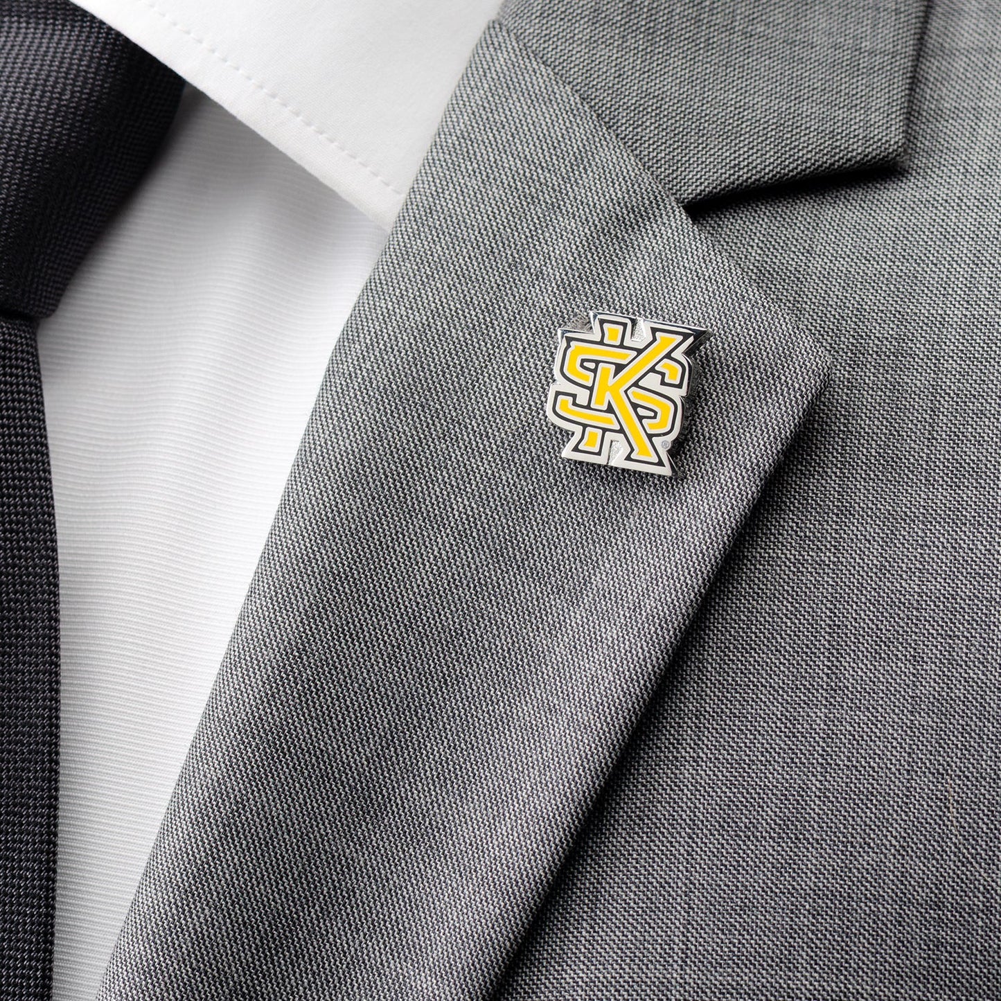 Kennesaw State University lapel pin – official NCAA enamel logo accessory