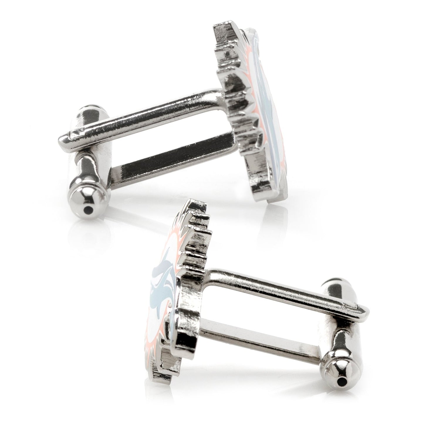 NFL Miami Dolphins Cufflinks and Tie Clip Gift Set