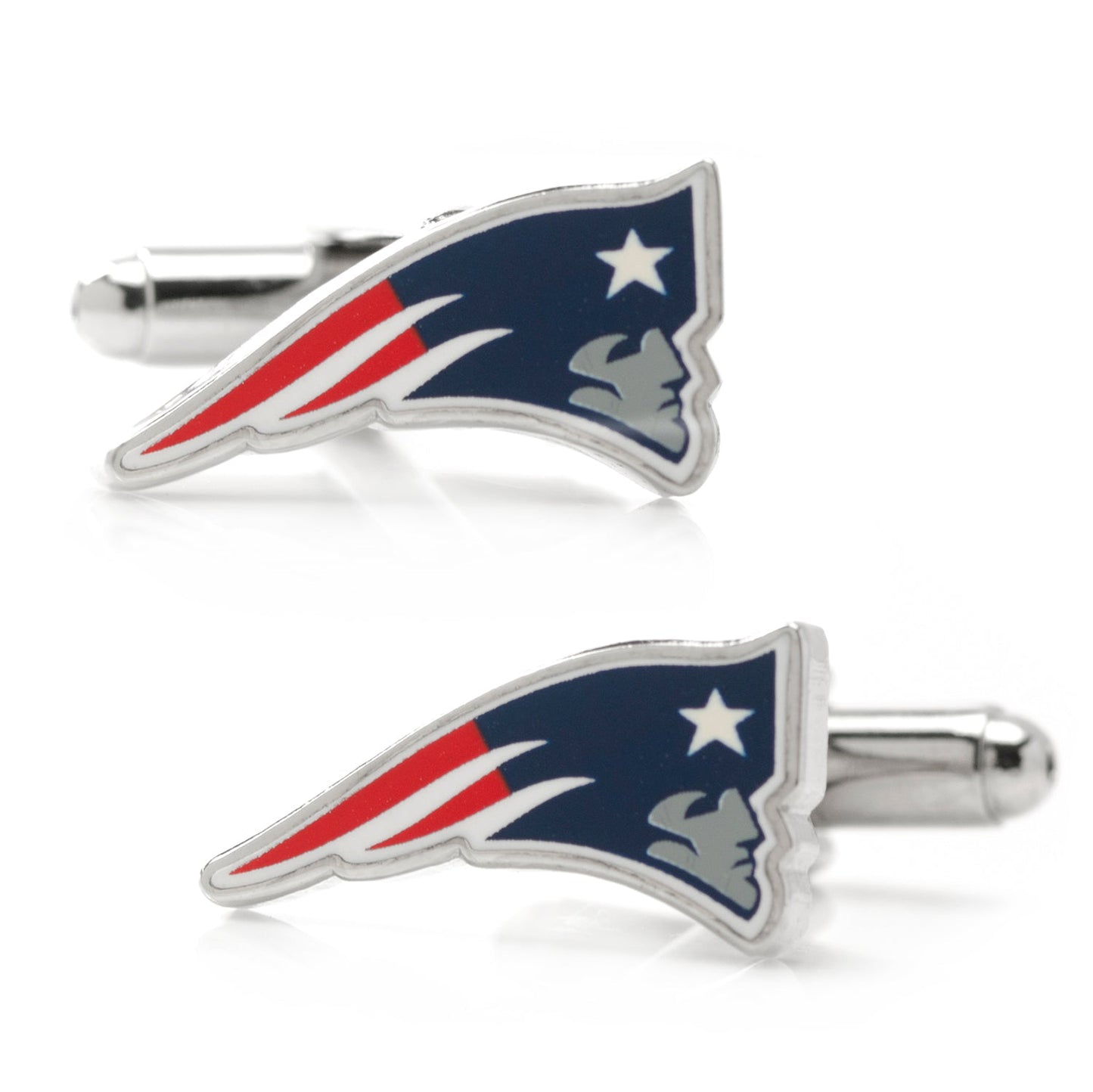 NFL New England Patriots Cufflinks and Tie Clip Gift Set