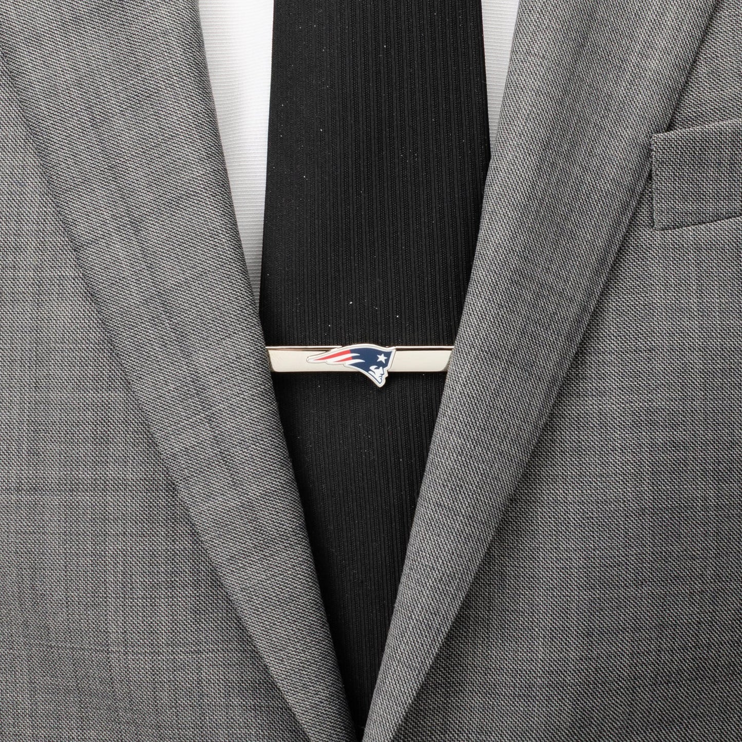 NFL New England Patriots Cufflinks and Tie Clip Gift Set