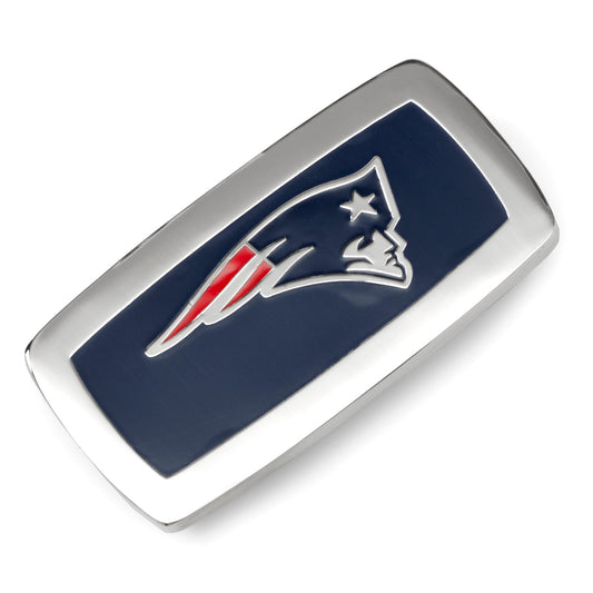 New England Patriots cushion money clip with official NFL logo – JayPins.com