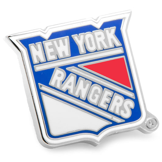 New York Rangers logo on a white background