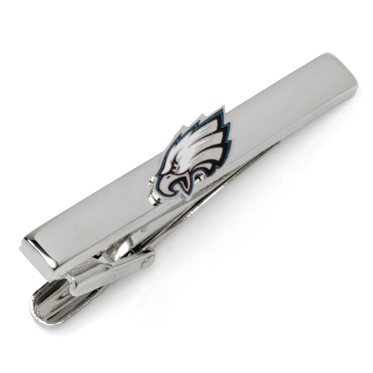 Silver tie clip with a logo on a white background NFL Philadelphia Eagles Tie Clip