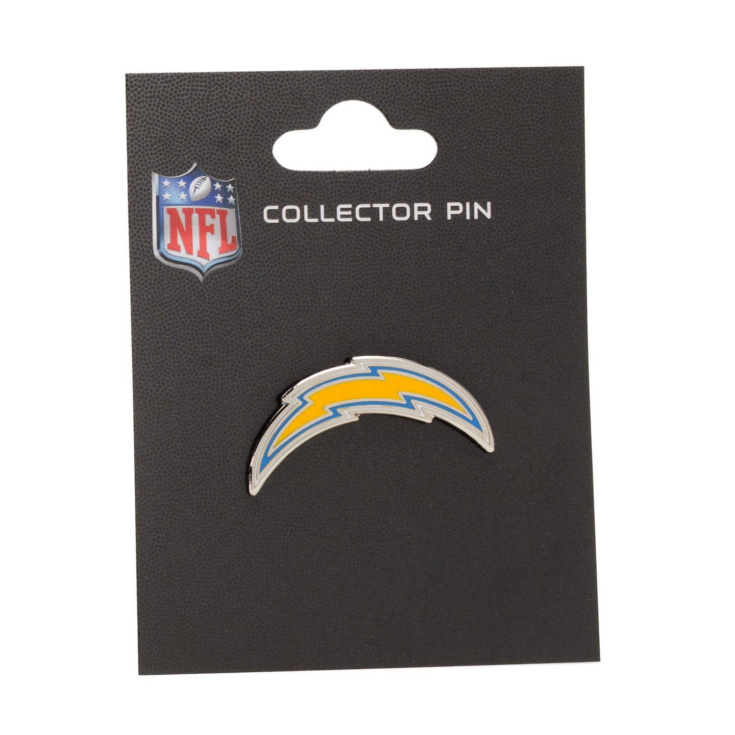 NFL collector pin on a black card with NFL logo