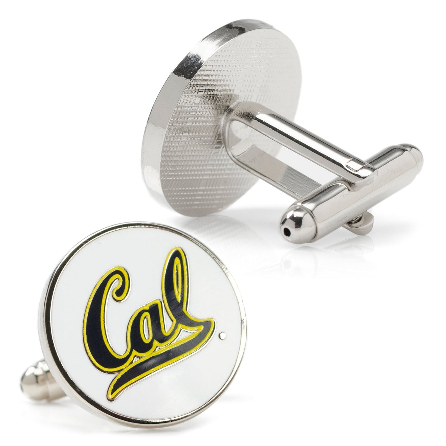 University of California Bears Cufflinks Cufflinks with 'Cal' logo on a white background