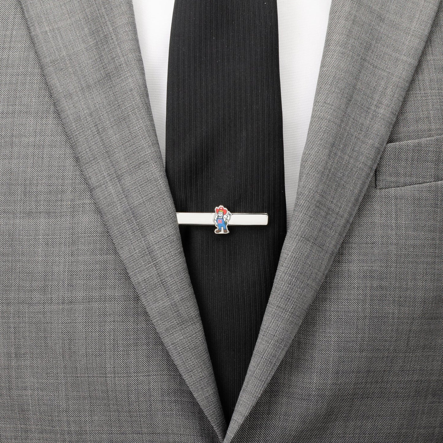 NCAA Nebraska Herbie Husker Mascot Tie Clip