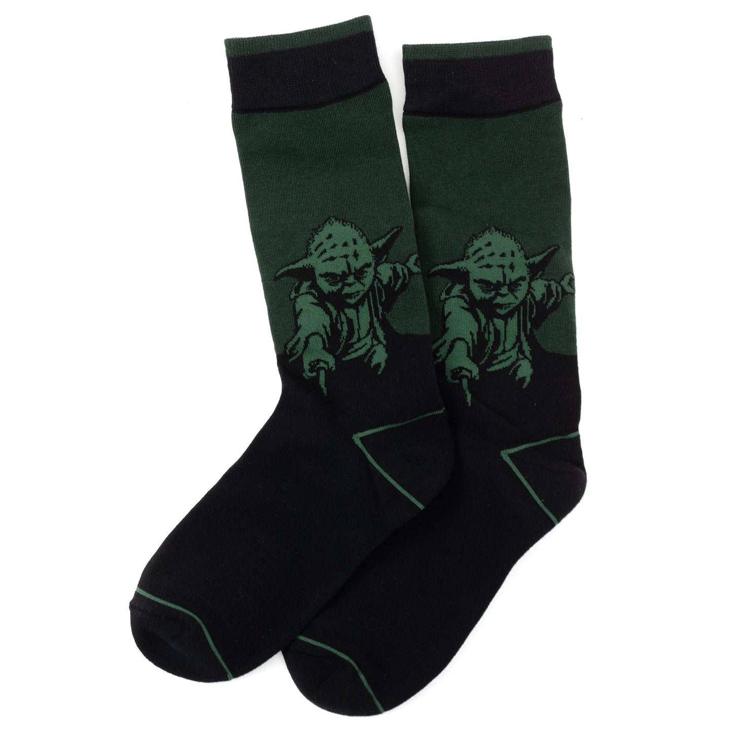 Star Wars Yoda, R2-D2, and C-3PO Dress Socks 3-Pack with Rebel Crest Lapel Pin Gift Set