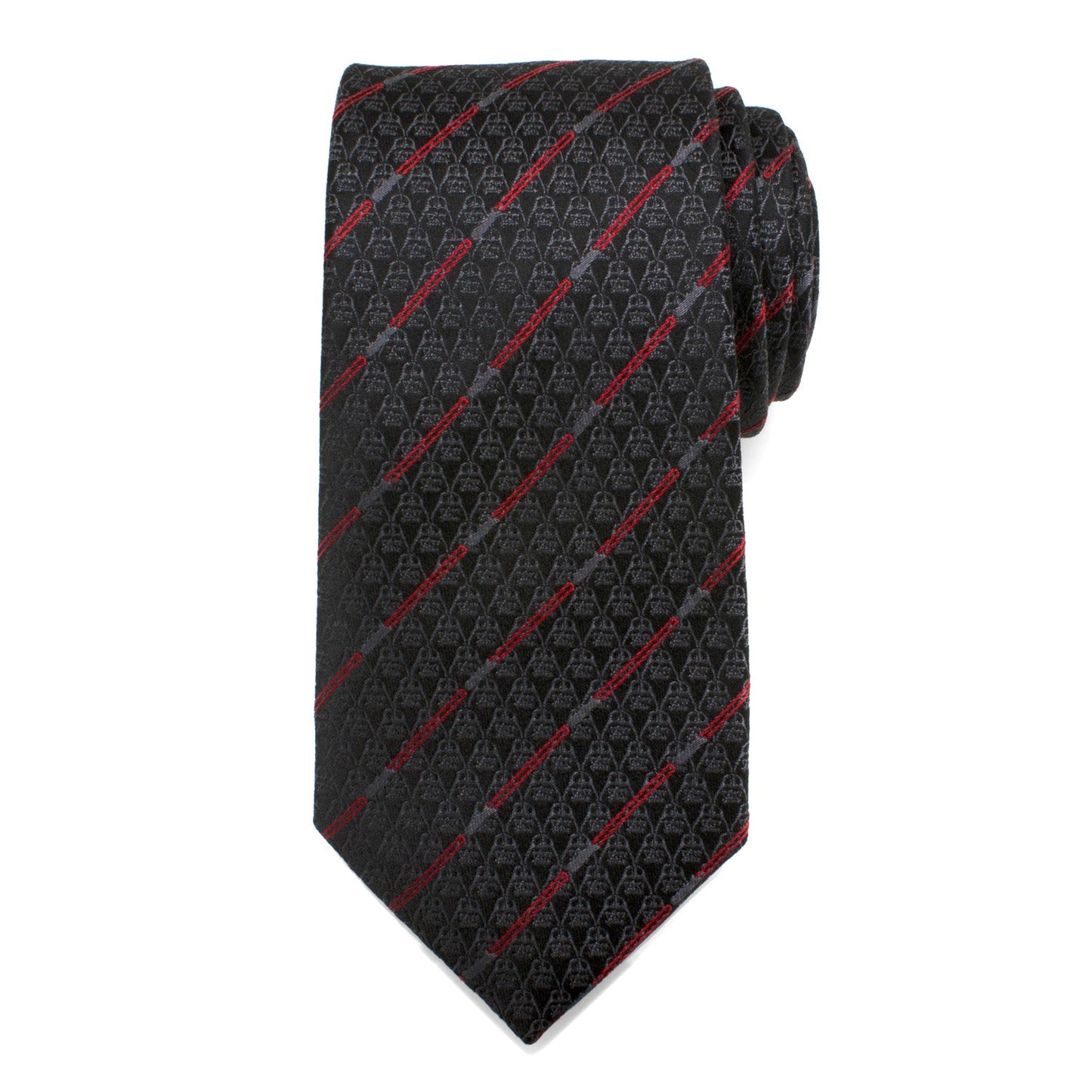 Star Wars Darth Vader LIGHTSABER Black and Red Striped Tie