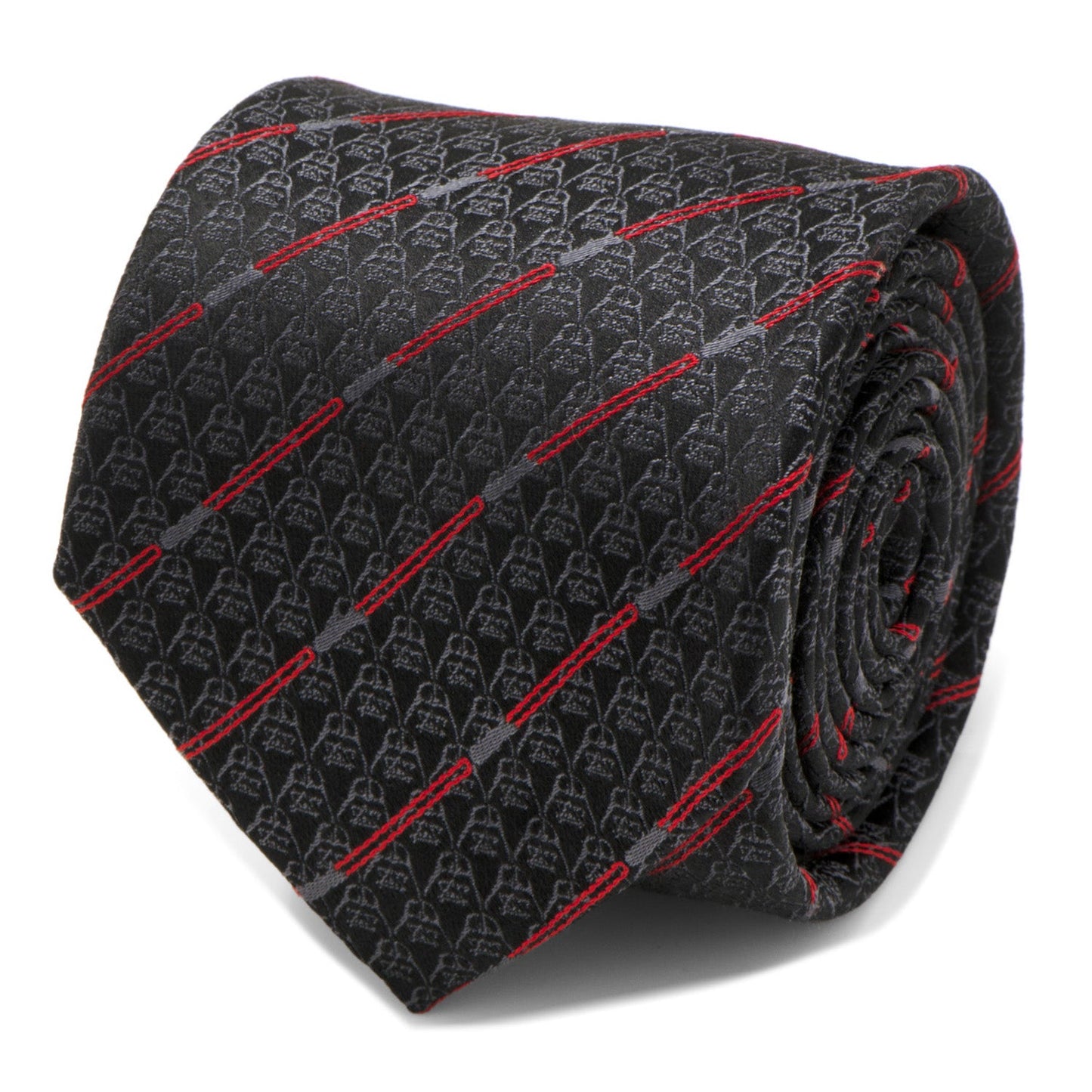 Star Wars Darth Vader LIGHTSABER Black and Red Striped Tie