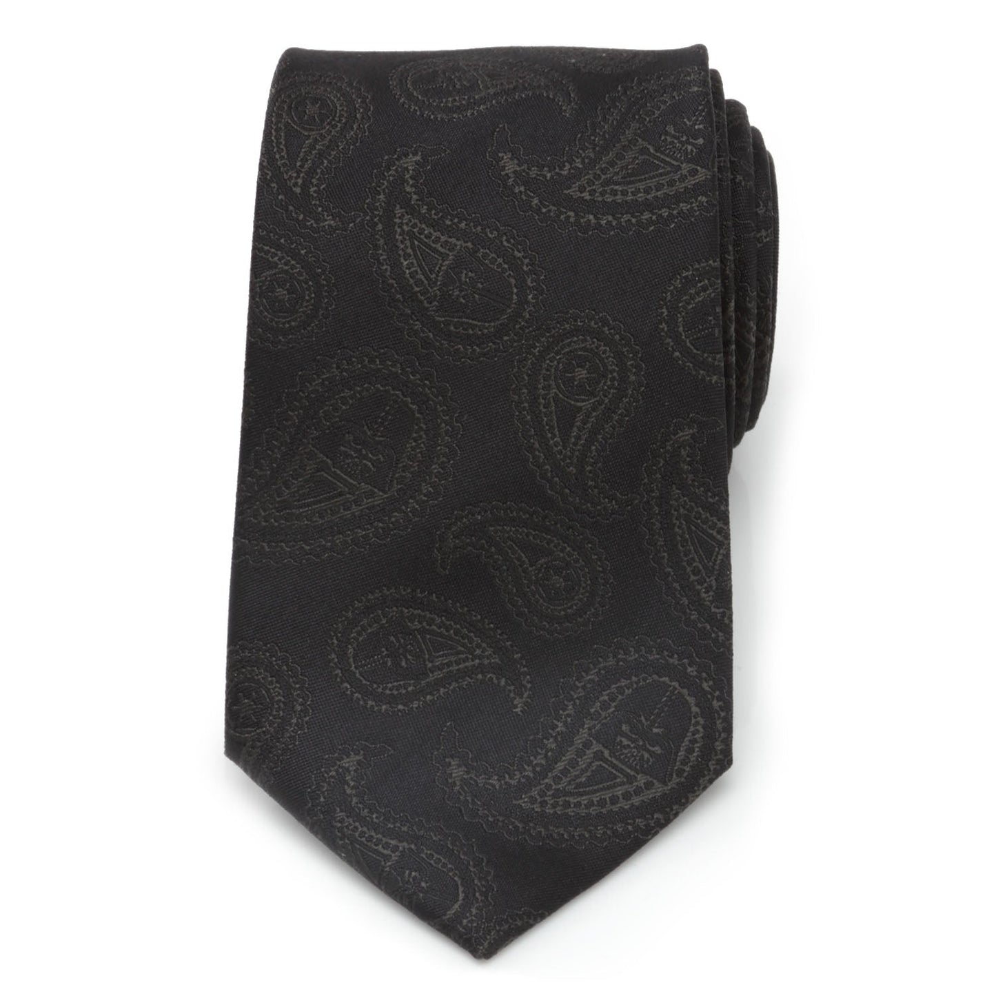Star Wars Darth Vader Black Paisley Silk Tie