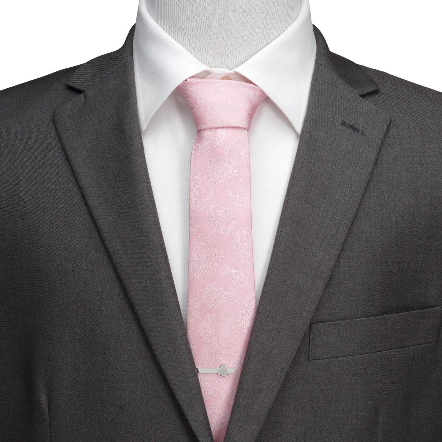 Star Wars Darth Vader Pink Paisley Silk Tie